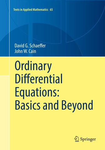 Ordinary Differential Equations: Basics and Beyond