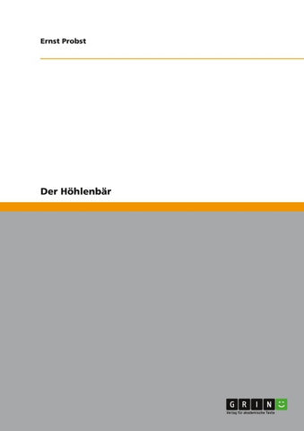 Der Höhlenbär