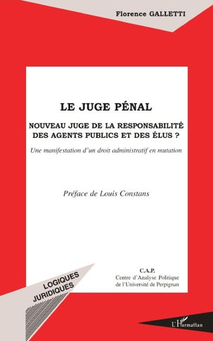 LE JUGE PÉNAL