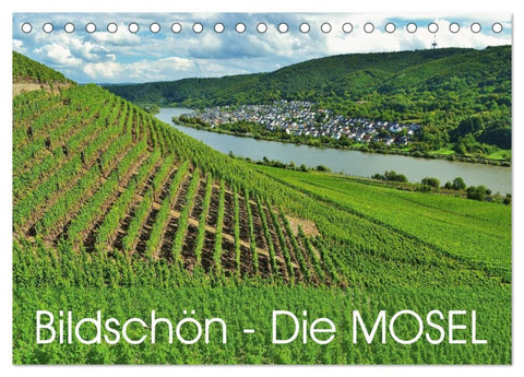 Bildschön - Die Mosel (Tischkalender 2026 DIN A5 quer), CALVENDO Monatskalender