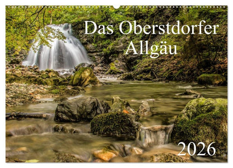 Das Oberstdorfer Allgäu (Wandkalender 2026 DIN A2 quer), CALVENDO Monatskalender