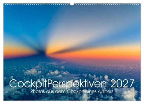 CockpitPerspektiven 2027 (Wandkalender 2027 DIN A2 quer), CALVENDO Monatskalender