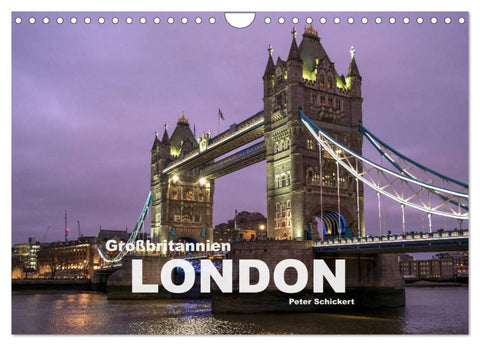 Großbritannien - London (Wandkalender 2026 DIN A4 quer), CALVENDO Monatskalender