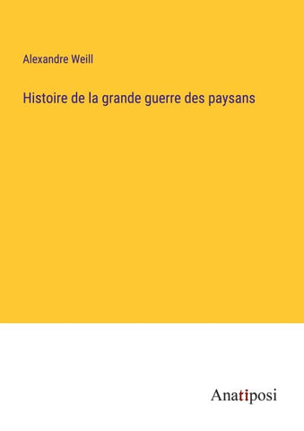 Histoire de la grande guerre des paysans