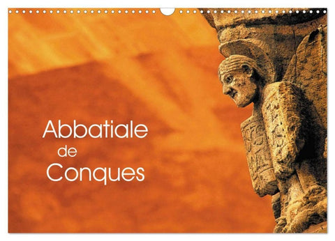 Abbatiale de Conques (Calendrier mural 2027 DIN A3 vertical), CALVENDO calendrier mensuel
