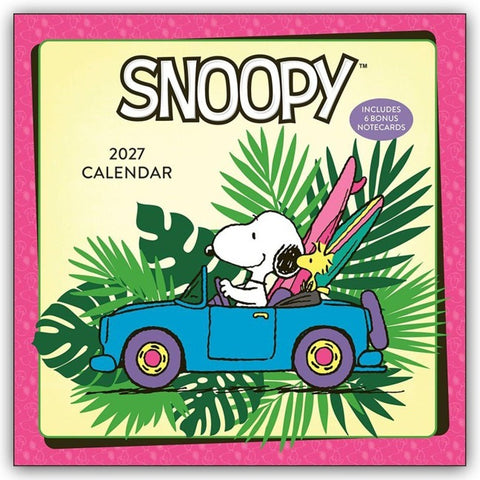 Snoopy 2027 – Wandkalender
