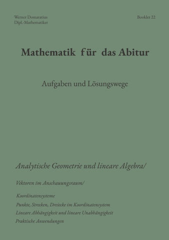 Mathematik für das Abitur