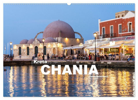 Kreta - Chania (Wandkalender 2027 DIN A2 quer), CALVENDO Monatskalender