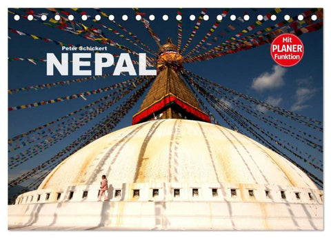 Nepal (Tischkalender 2026 DIN A5 quer), CALVENDO Monatskalender