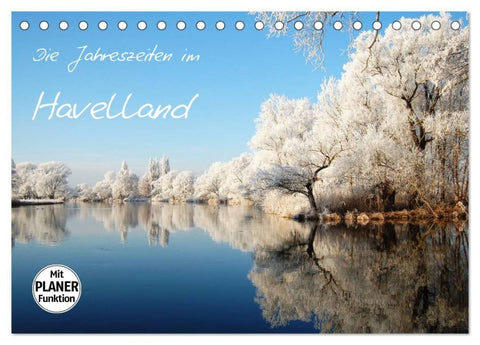 Die Jahreszeiten im Havelland (Tischkalender 2027 DIN A5 quer), CALVENDO Monatskalender