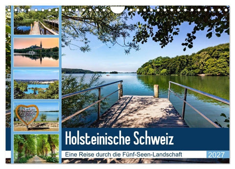 Holsteinische Schweiz - Fünf-Seen-Landschaft (Wandkalender 2027 DIN A4 quer), CALVENDO Monatskalender