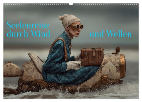 Seelenreise durch Wind und Wellen (Wandkalender 2026 DIN A2 quer), CALVENDO Monatskalender