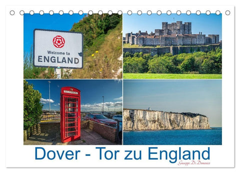 Dover - Tor zu England (Tischkalender 2027 DIN A5 quer), CALVENDO Monatskalender