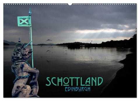 Schottland und Edinburgh (Wandkalender 2027 DIN A2 quer), CALVENDO Monatskalender