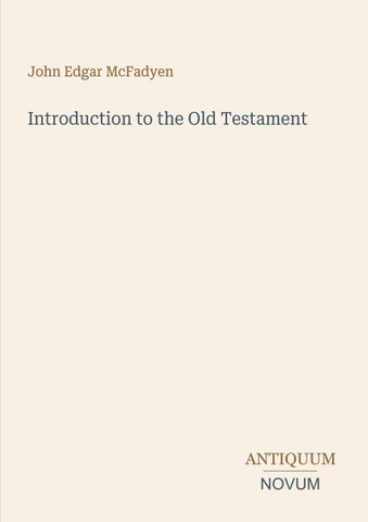Introduction to the Old Testament