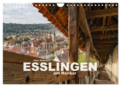 Esslingen am Neckar (Wandkalender 2027 DIN A4 quer), CALVENDO Monatskalender