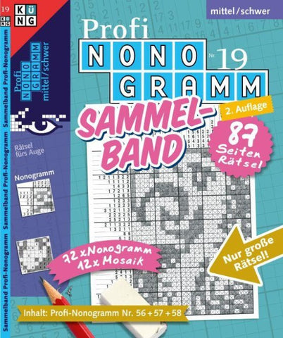 Profi-Nonogramm 3er-Band Nr. 19