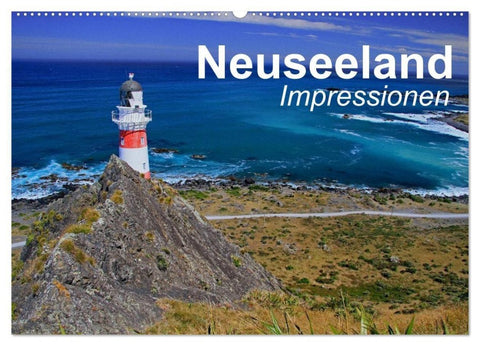 Neuseeland • Impressionen (Wandkalender 2027 DIN A2 quer), CALVENDO Monatskalender