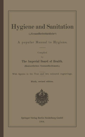 Hygiene and Sanitation („Gesundheitsbüchlein“)