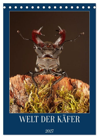Welt der Käfer (Tischkalender 2027 DIN A5 hoch), CALVENDO Monatskalender
