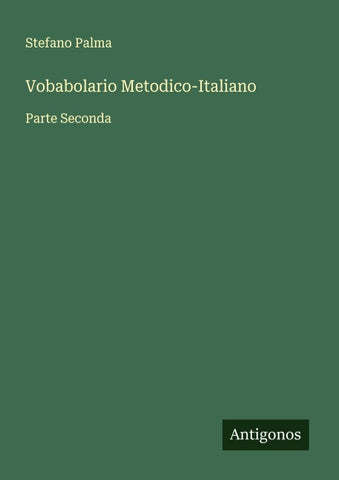 Vobabolario Metodico-Italiano