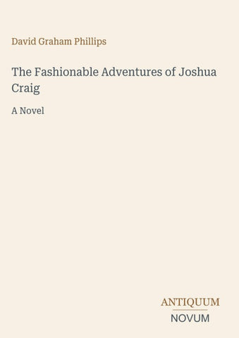 The Fashionable Adventures of Joshua Craig