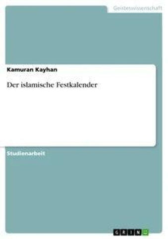 Der islamische Festkalender