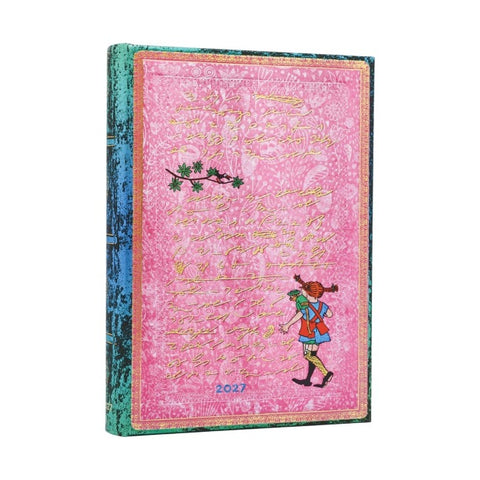 12-Monatskalender 2027 Astrid Lindgren, Pippi Langstrumpf Midi Tagesüberblick