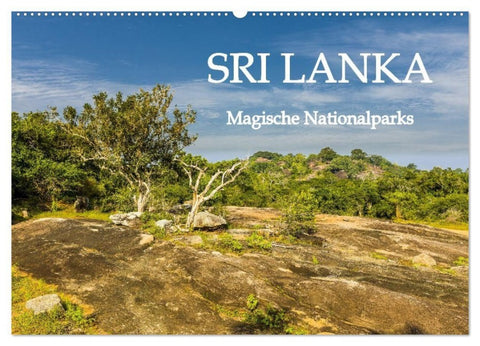 SRI LANKA Magische Nationalparks (Wandkalender 2027 DIN A2 quer), CALVENDO Monatskalender