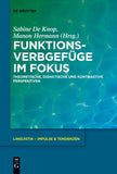 Funktionsverbgefüge im Fokus