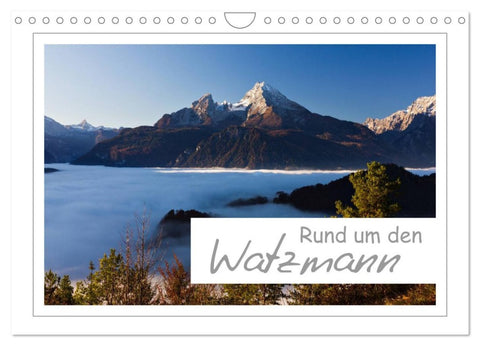 Rund um den Watzmann (Wandkalender 2026 DIN A4 quer), CALVENDO Monatskalender