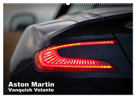 Aston Martin Vanquish Volante (Wandkalender 2027 DIN A2 quer), CALVENDO Monatskalender