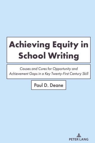 Achieving Equity in School Writing