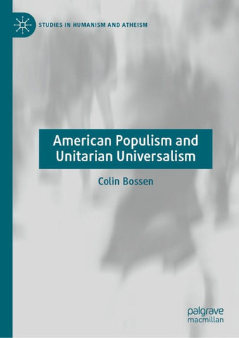 American Populism and Unitarian Universalism