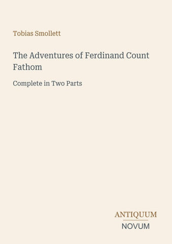 The Adventures of Ferdinand Count Fathom