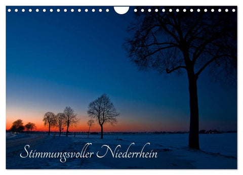 Stimmungsvoller Niederrhein (Wandkalender 2026 DIN A4 quer), CALVENDO Monatskalender