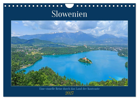 Slowenien - Eine visuelle Reise durch das Land der Kontraste (Wandkalender 2027 DIN A4 quer), CALVENDO Monatskalender