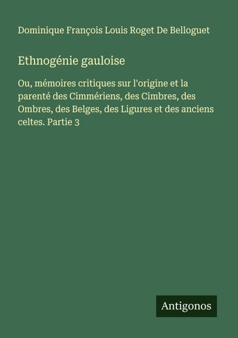 Ethnogénie gauloise