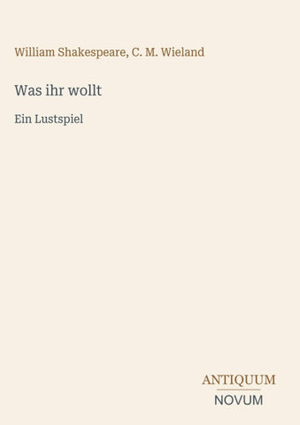 Was ihr wollt