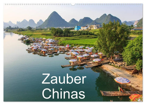 Zauber Chinas (Wandkalender 2027 DIN A2 quer), CALVENDO Monatskalender