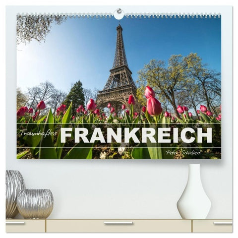Traumhaftes Frankreich (hochwertiger Premium Wandkalender 2027 DIN A2 quer), Kunstdruck in Hochglanz