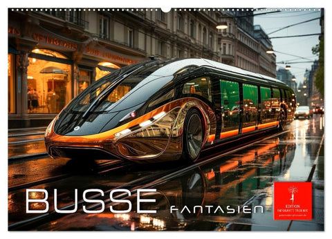 Busse Fantasien (Wandkalender 2026 DIN A2 quer), CALVENDO Monatskalender