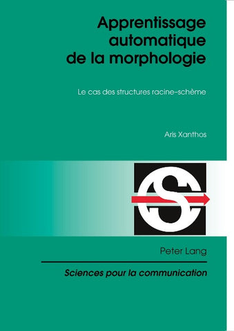 Apprentissage automatique de la morphologie