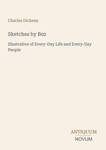 Sketches by Boz