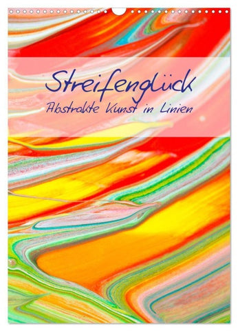 Streifenglück (Wandkalender 2027 DIN A3 hoch), CALVENDO Monatskalender
