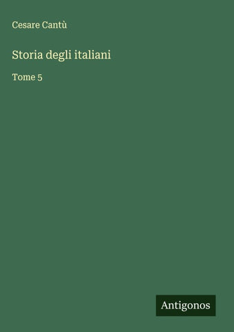 Storia degli italiani