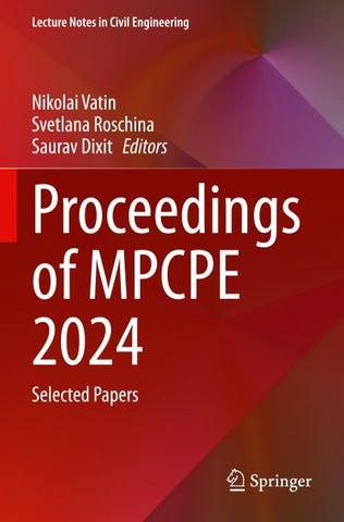 Proceedings of MPCPE 2024