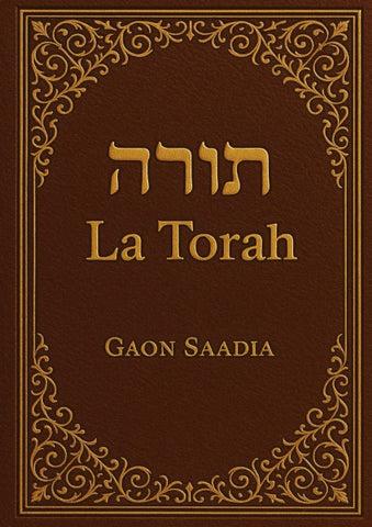La Torah (Genèse, Exode, Lévitique, Nombres, Deutéronome)