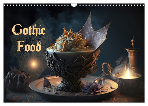 Gothic Food (Wandkalender 2027 DIN A3 quer), CALVENDO Monatskalender