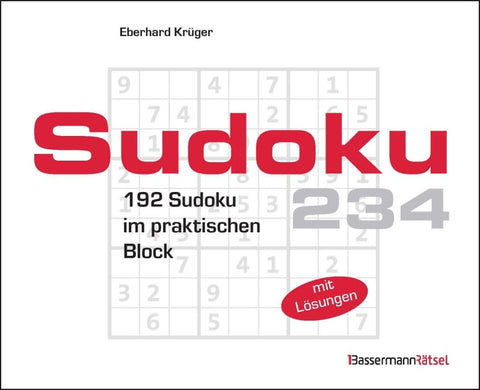 Sudokublock 234 (5 Exemplare à 2,99 €)